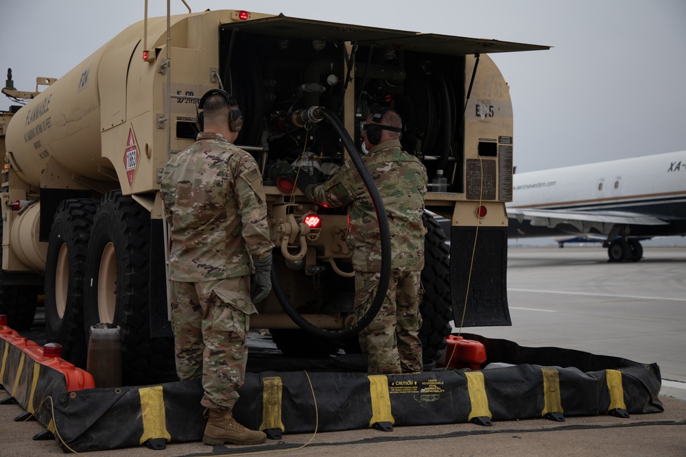 Military aviation supports southern border mission