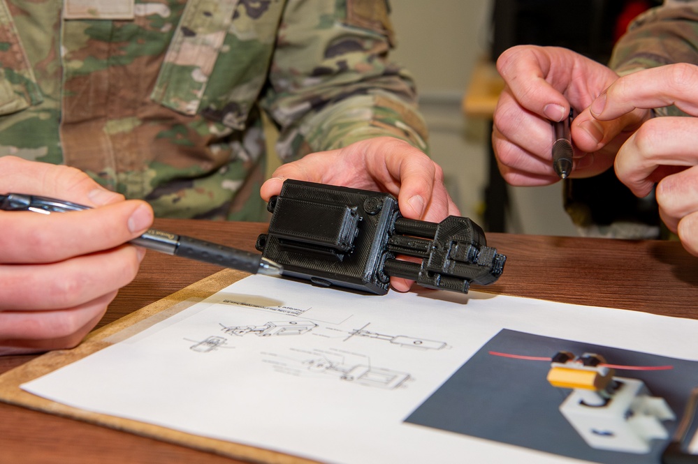 Cadets aim to make explosive ordnance operations safer