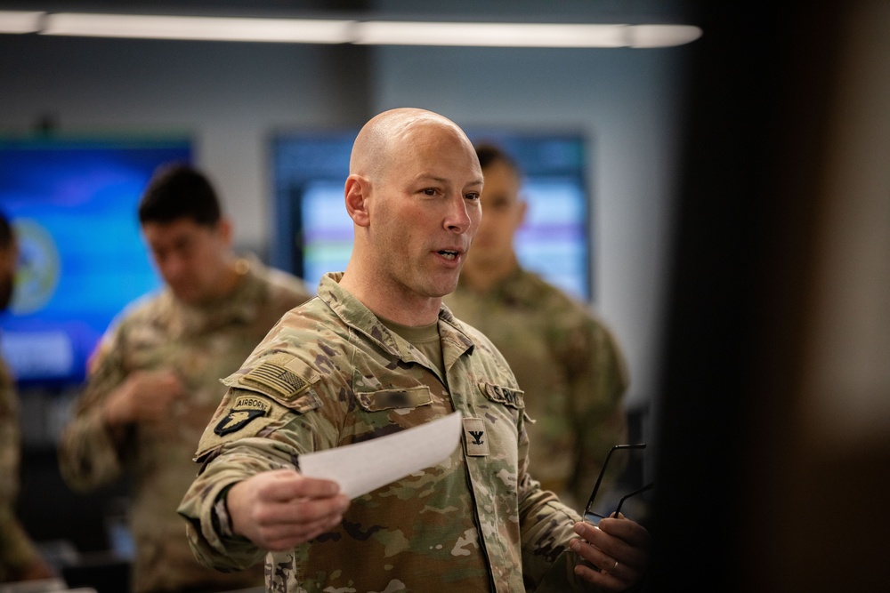 Task Force Southern Guard Joint Operations Center