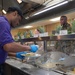 President's Day special meal at NWS Yorktown's award-winning Scudder Hall Galley