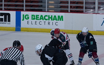 Army Base Fort Moore and Fort Stewart Meets Up For a Hockey Game