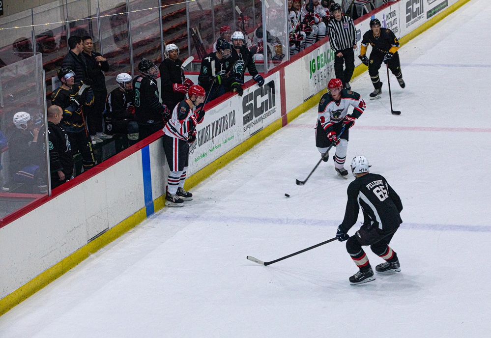 Army Base Fort Moore and Fort Stewart Meets Up For a Hockey Game