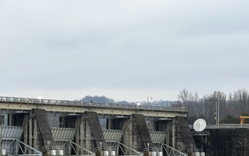 Cordell Hull Dam releases water after heavy rain