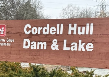 Cordell Hull Dam releases water after heavy rain