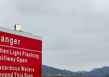 Cordell Hull Dam releases water after heavy rain