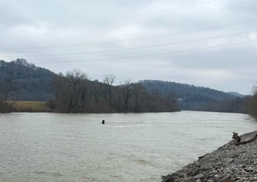 Cordell Hull Dam releases water after heavy rain