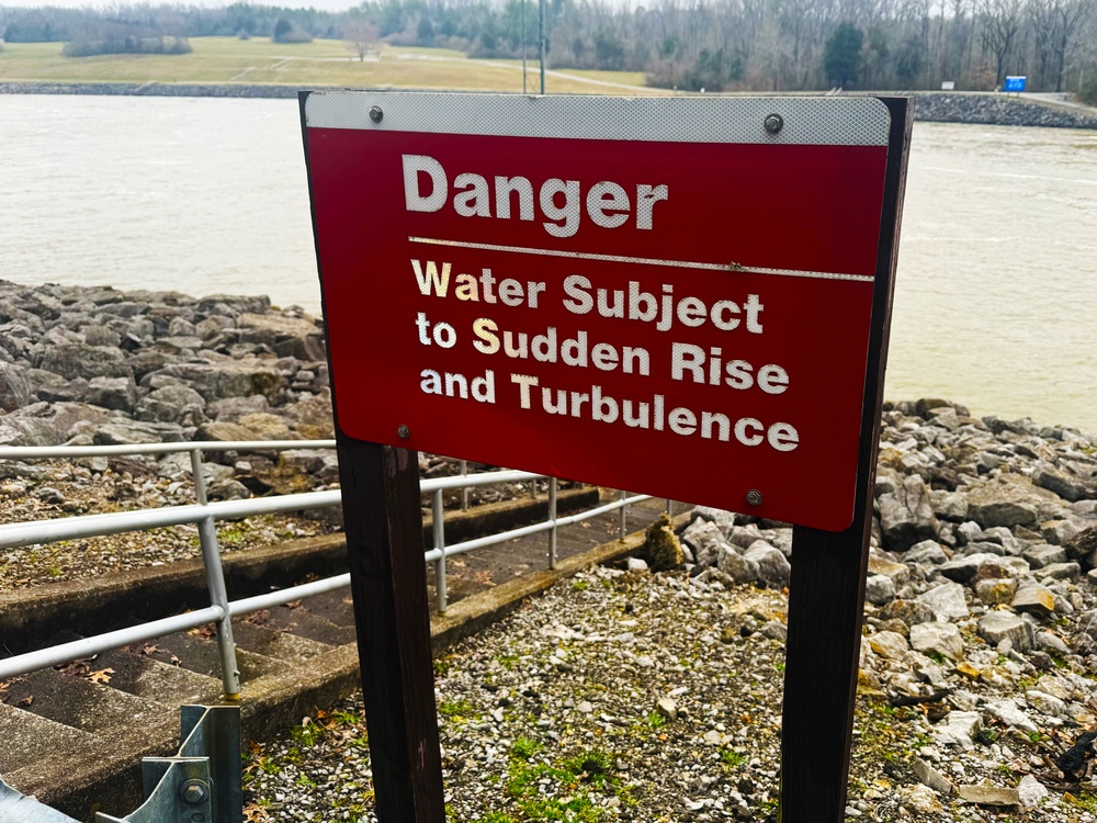 Cordell Hull Dam releases water after heavy rain