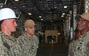 FLTCM Don Davis visits LCS 14