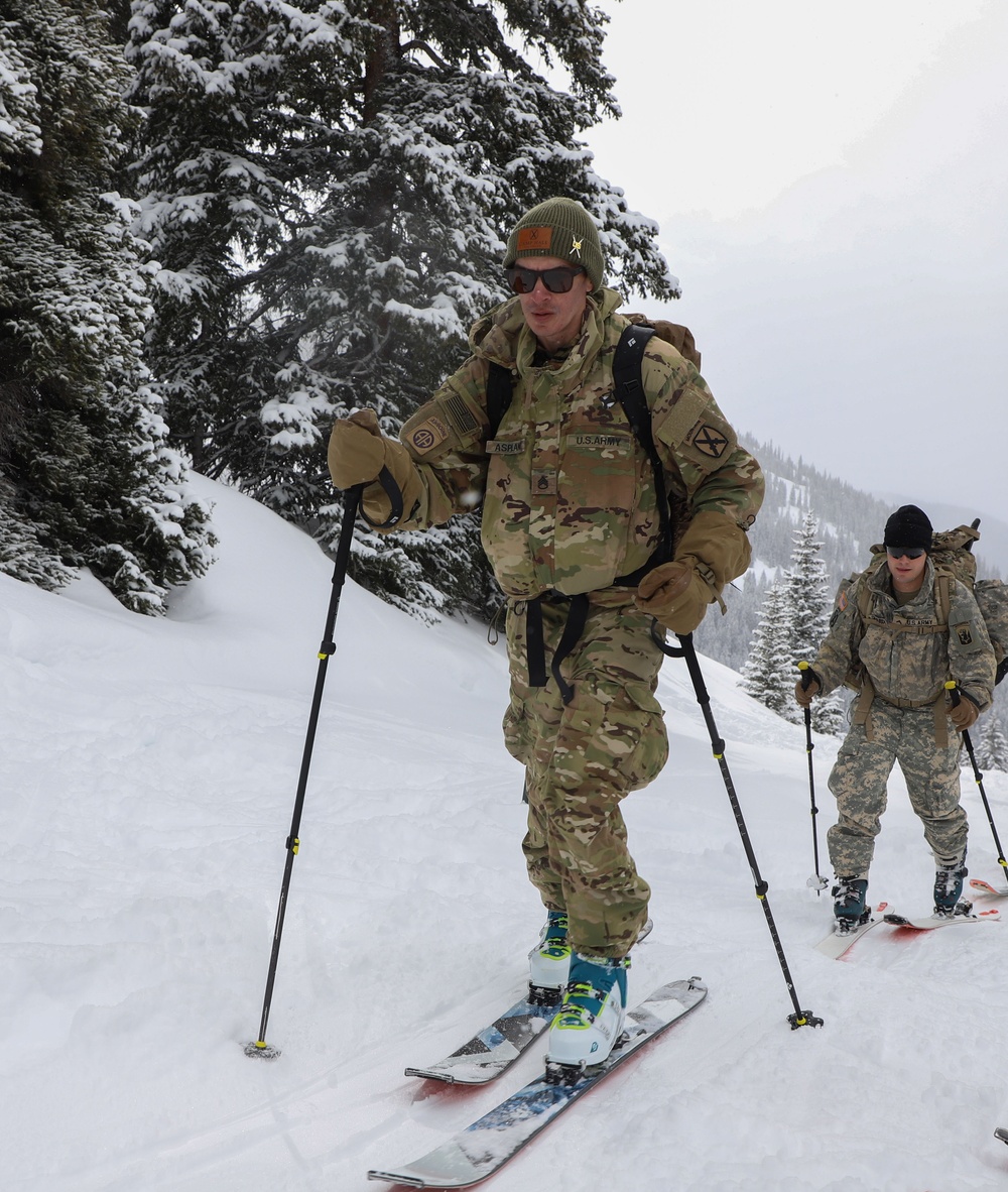 10th Mountain Division Soldiers build Avalanche Training Proficiency