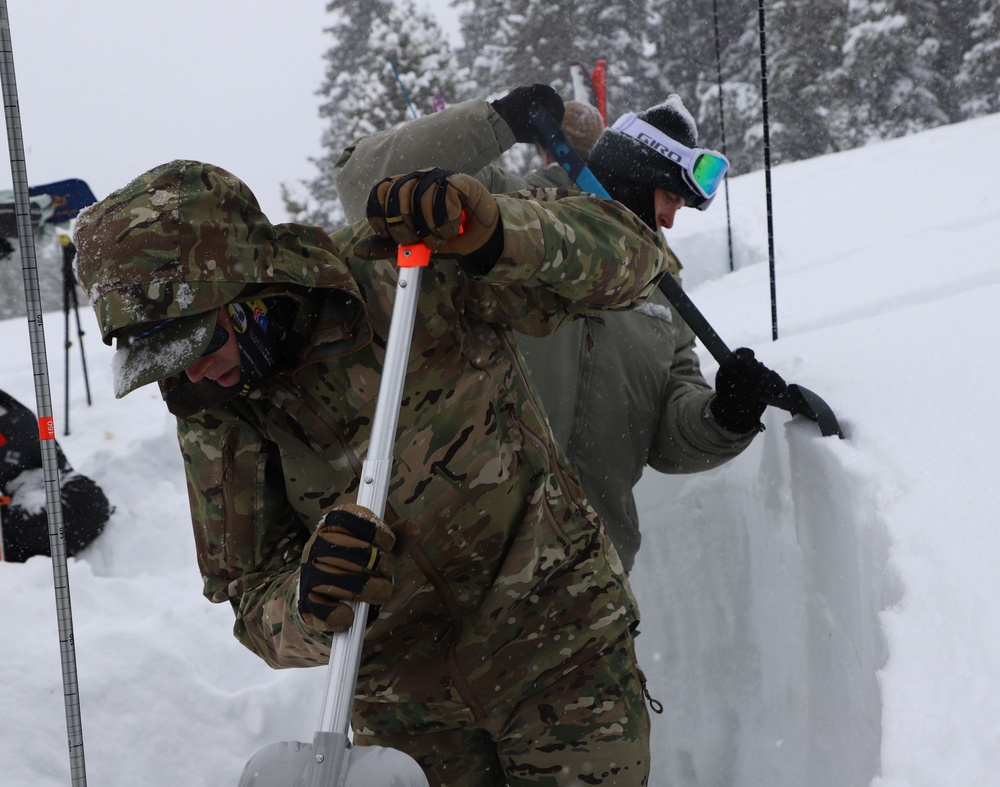 10th Mountain Division Soldiers build Avalanche Training Proficiency