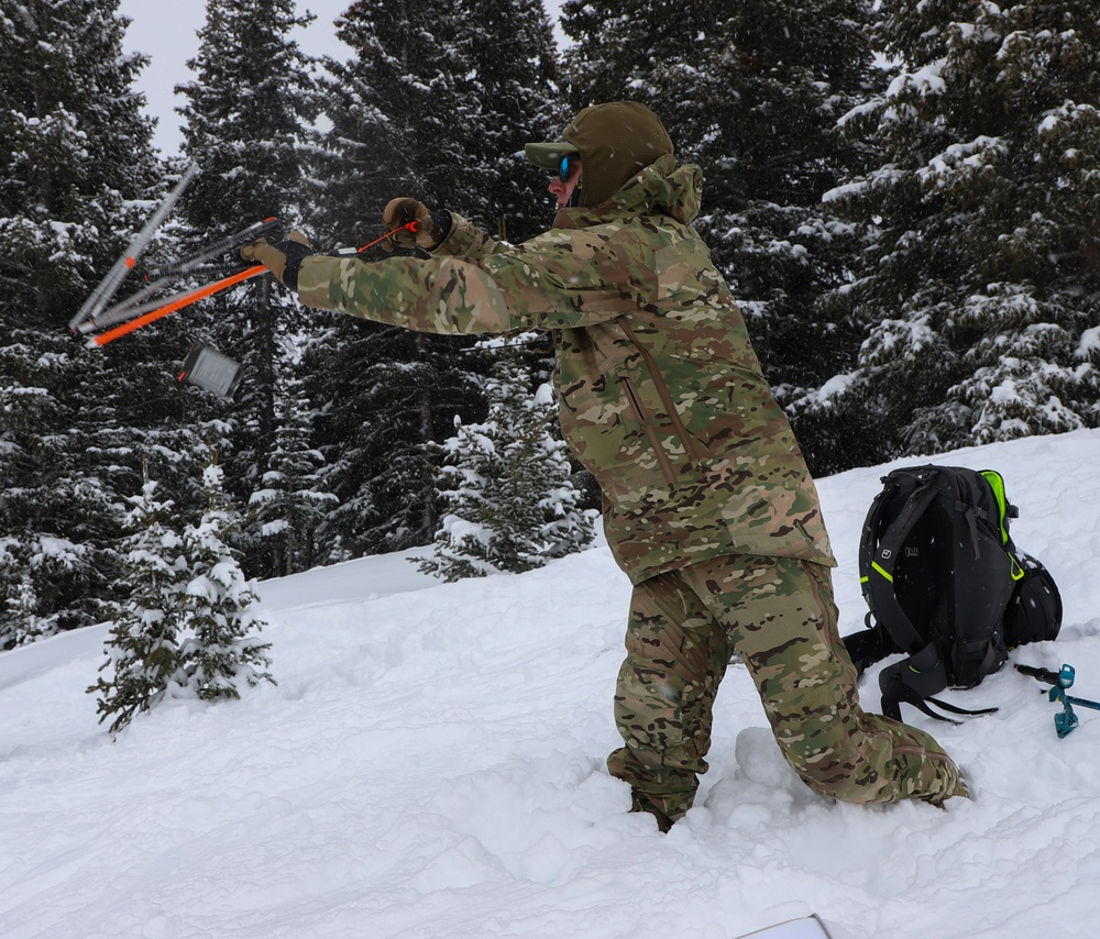 10th Mountain Division Soldiers build Avalanche Training Proficiency