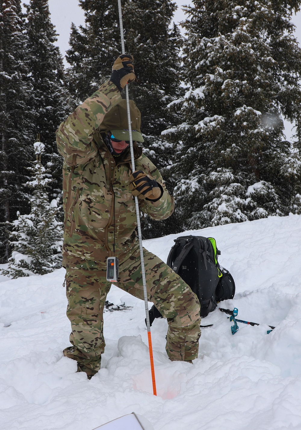 10th Mountain Division Soldiers build Avalanche Training Proficiency