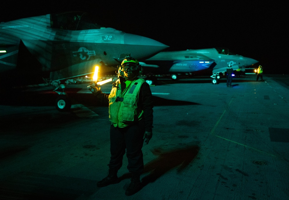 USS America (LHA 6) Conducts Flight Operations