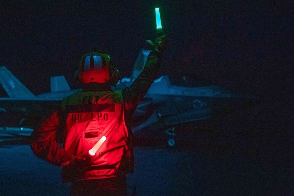 USS America (LHA 6) Conducts Flight Operations