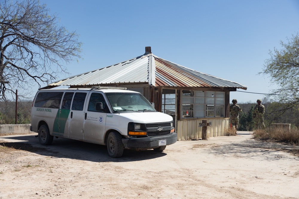 Military Police support southern border mission