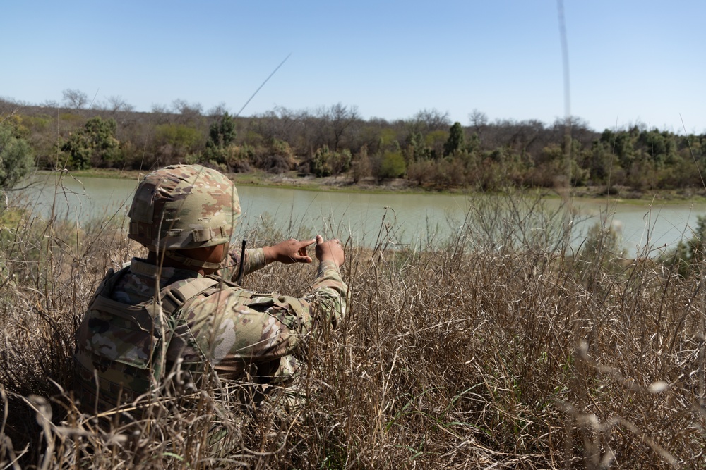 Military Police support southern border mission