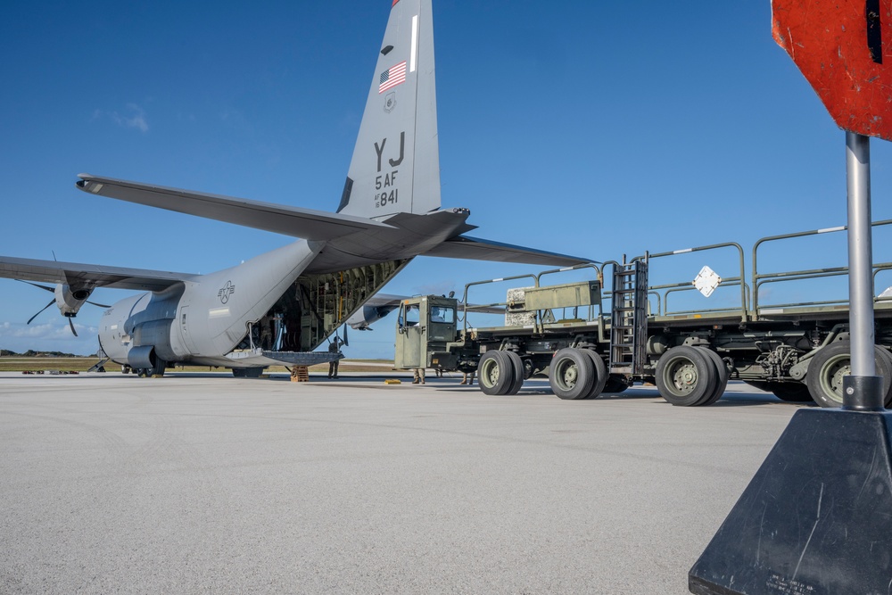 AGM-88 HARM missiles offload