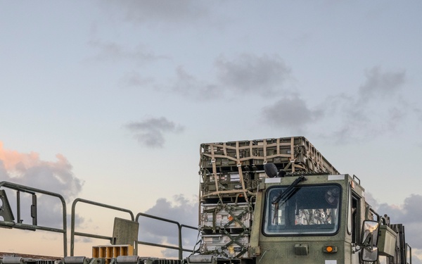 AGM-88 HARM missiles offload