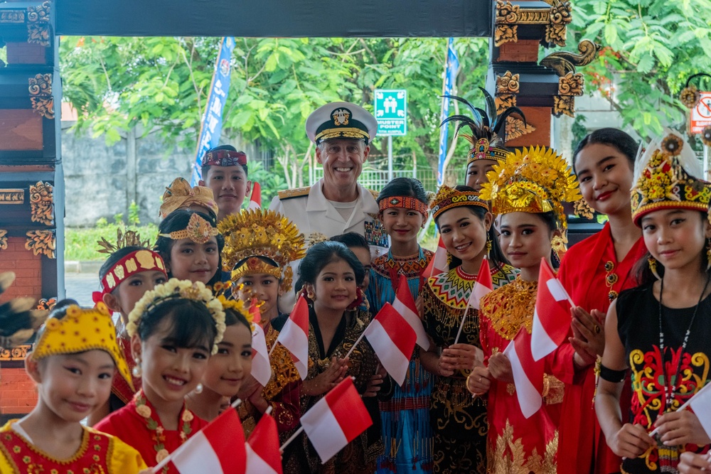 Commander, US Pacific Fleet attends Multilateral Naval Exercise Komodo 2025 opening ceremony