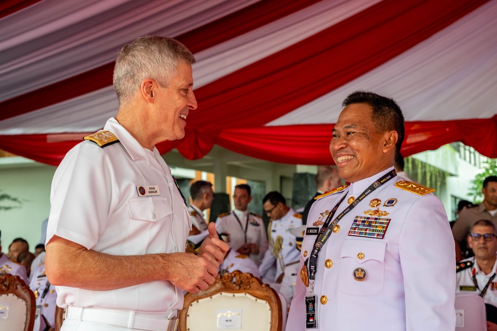 Commander, US Pacific Fleet attends Multilateral Naval Exercise Komodo 2025 opening ceremony