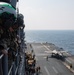 F-35B Flight Over USS America (LHA 6)