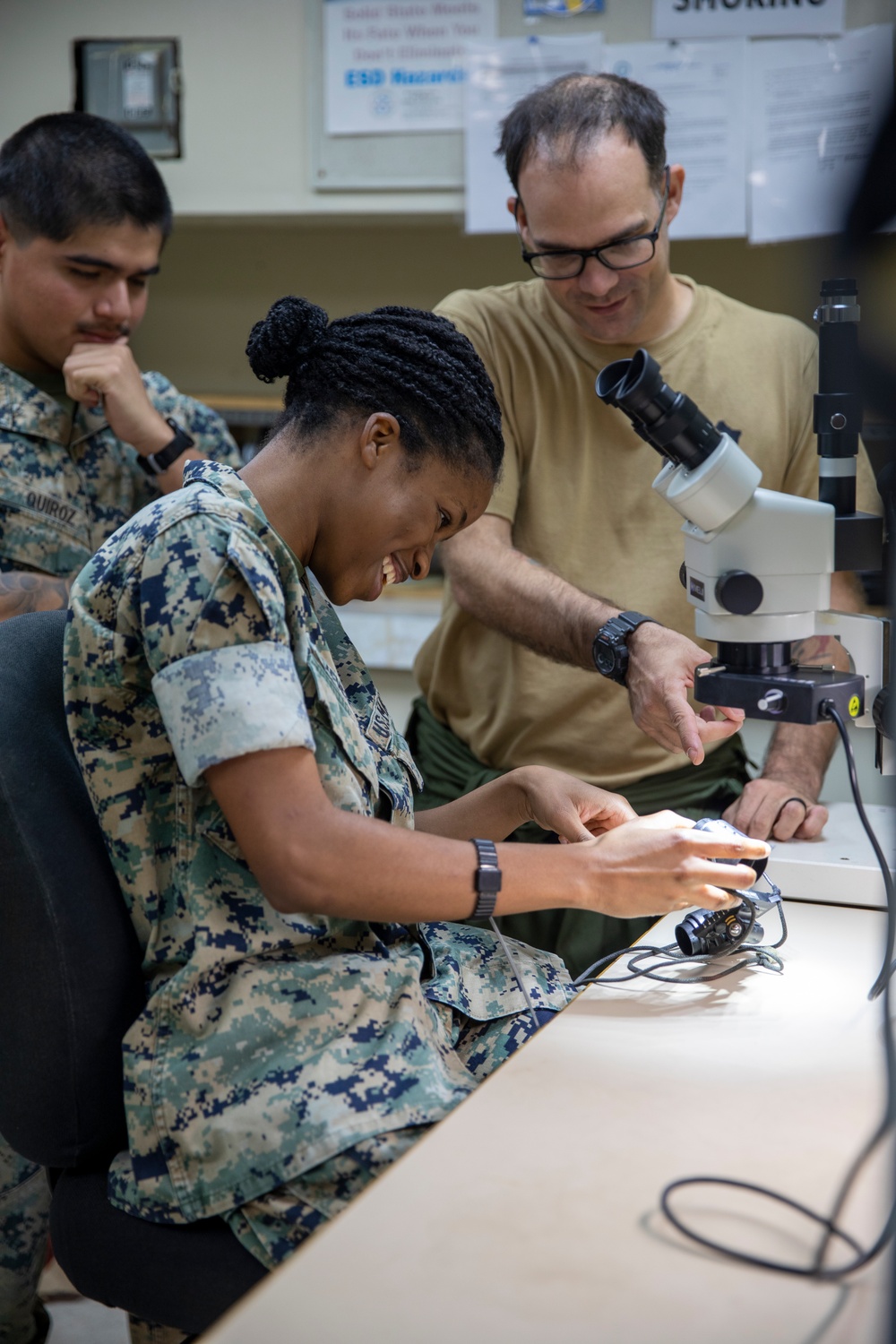 U.S. service members participate in joint training during Cope North 25