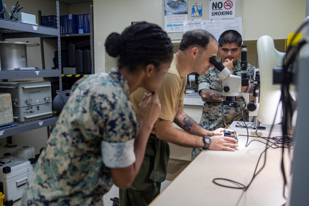 U.S. service members participate in joint training during Cope North 25