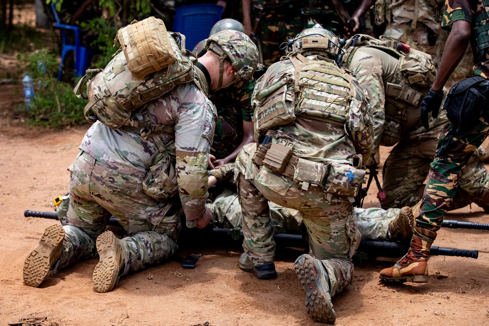 US, Tanzania practice patient evacuation at Justified Accord 2025