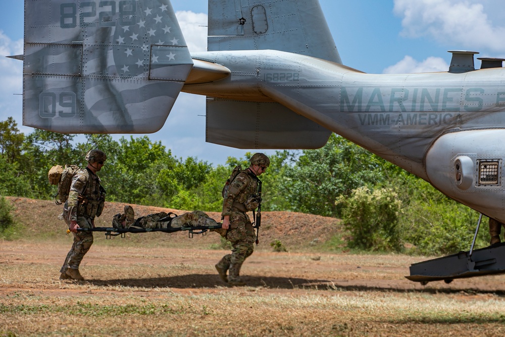 US, Tanzania practice patient evacuation at Justified Accord 2025