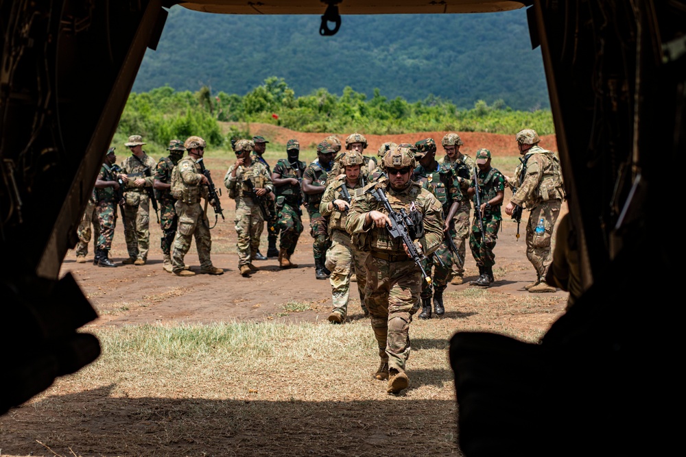 US, Tanzania practice patient evacuation at Justified Accord 2025