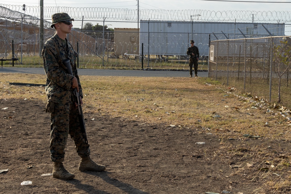 U.S. Service Members support interagency partners as part of Operation Southern Guard
