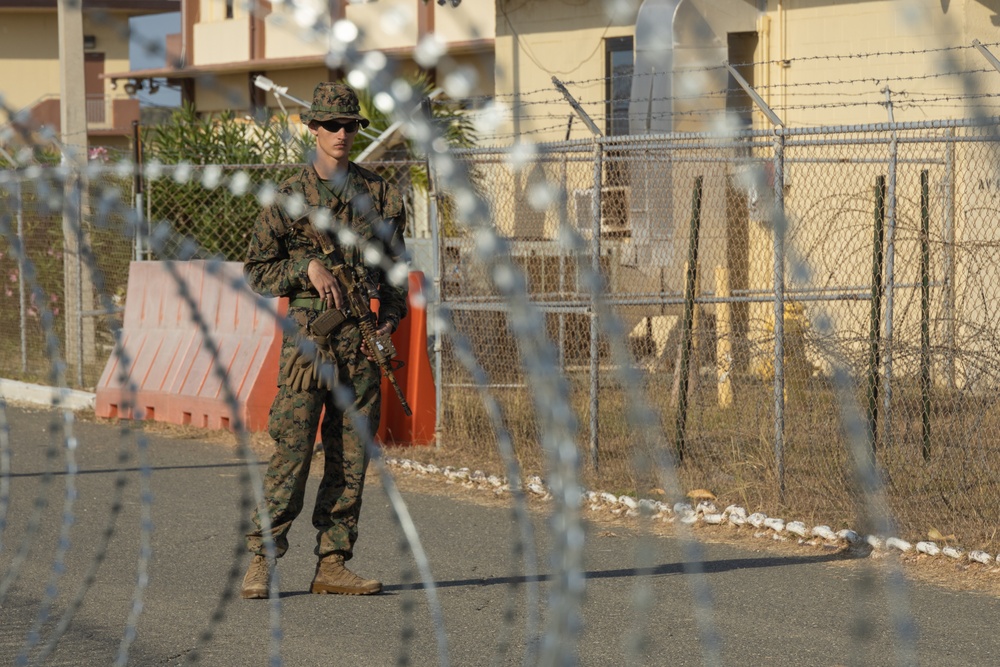 U.S. Service Members support interagency partners as part of Operation Southern Guard