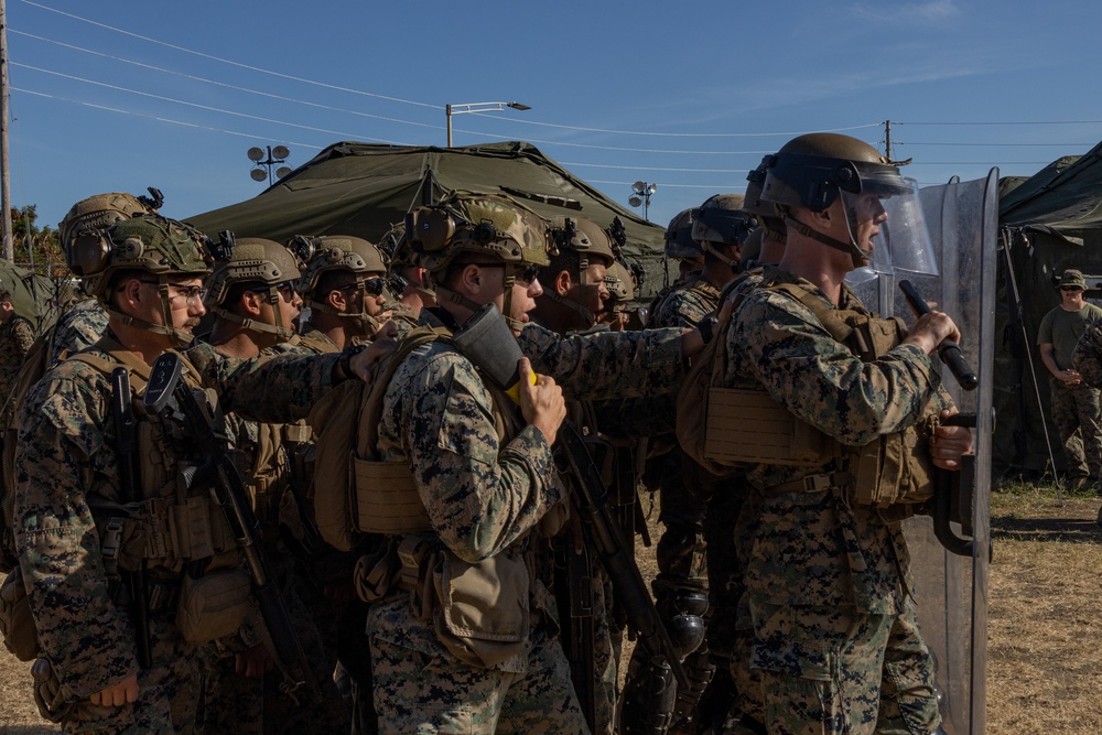 U.S. Service Members support interagency partners as part of Operation Southern Guard