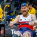 Team U.S. competes in sitting volleyball during 2025 Invictus Games