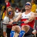 Team U.S. competes in sitting volleyball during 2025 Invictus Games