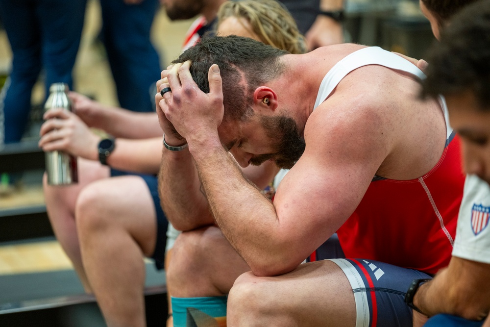 Team U.S. competes in sitting volleyball during 2025 Invictus Games