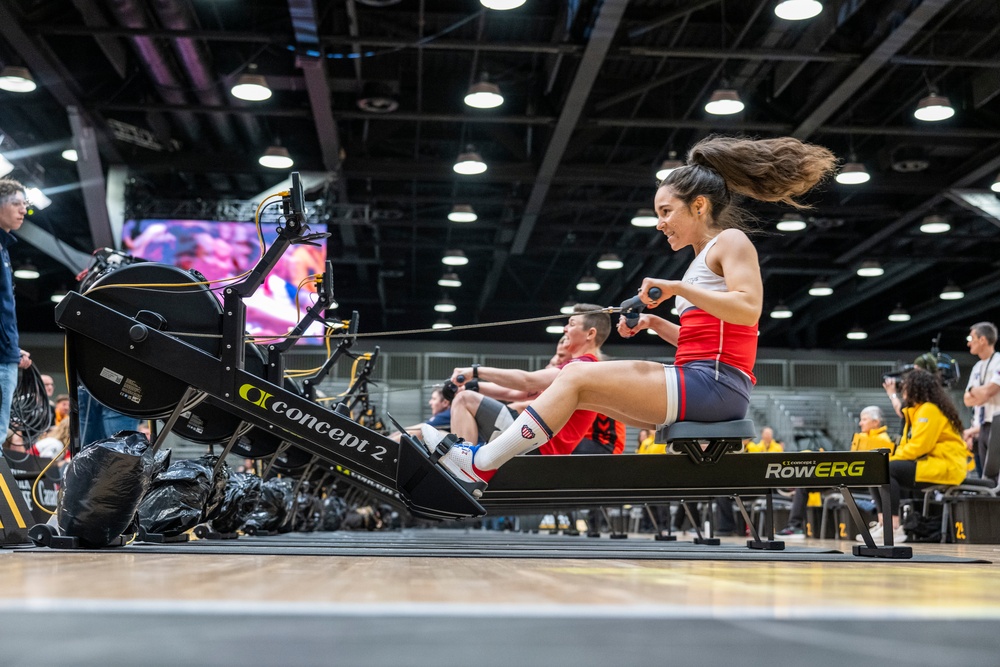 Team U.S. competes in sitting volleyball during 2025 Invictus Games