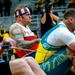 Team U.S. competes in sitting volleyball during 2025 Invictus Games