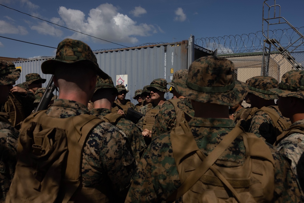 U.S. Service Members support interagency partners as part of Operation Southern Guard