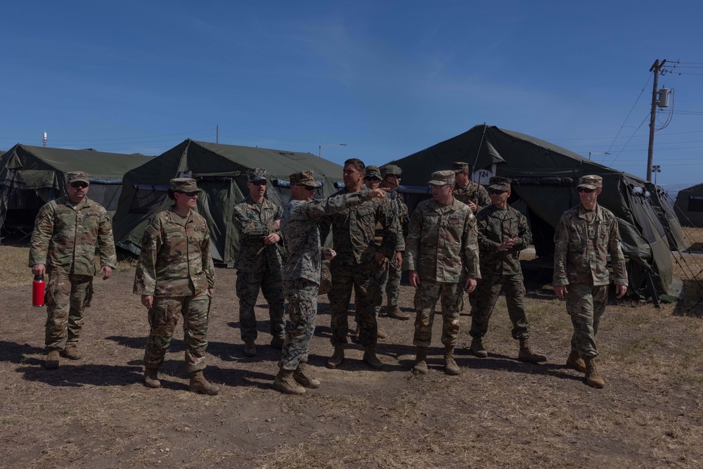 U.S. Service Members support interagency partners as part of Operation Southern Guard