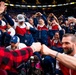 Team U.S. competitors celebrate during 2025 Invictus Games closing ceremony