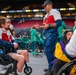 Team U.S. competitors celebrate during 2025 Invictus Games closing ceremony