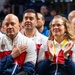 Team U.S. competitors celebrate during 2025 Invictus Games closing ceremony