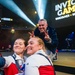 Team U.S. competitors celebrate during 2025 Invictus Games closing ceremony