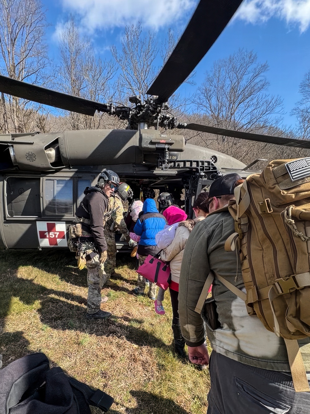 Kentucky Guard evacuates flood victims