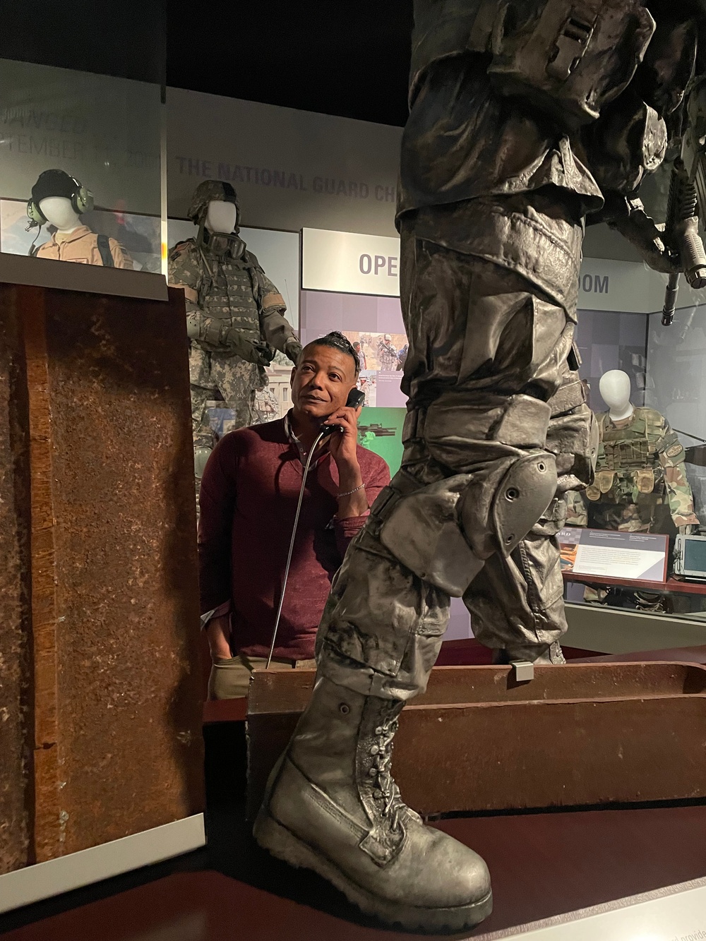 Joint Staff off-site tour of National Guard Memorial Museum