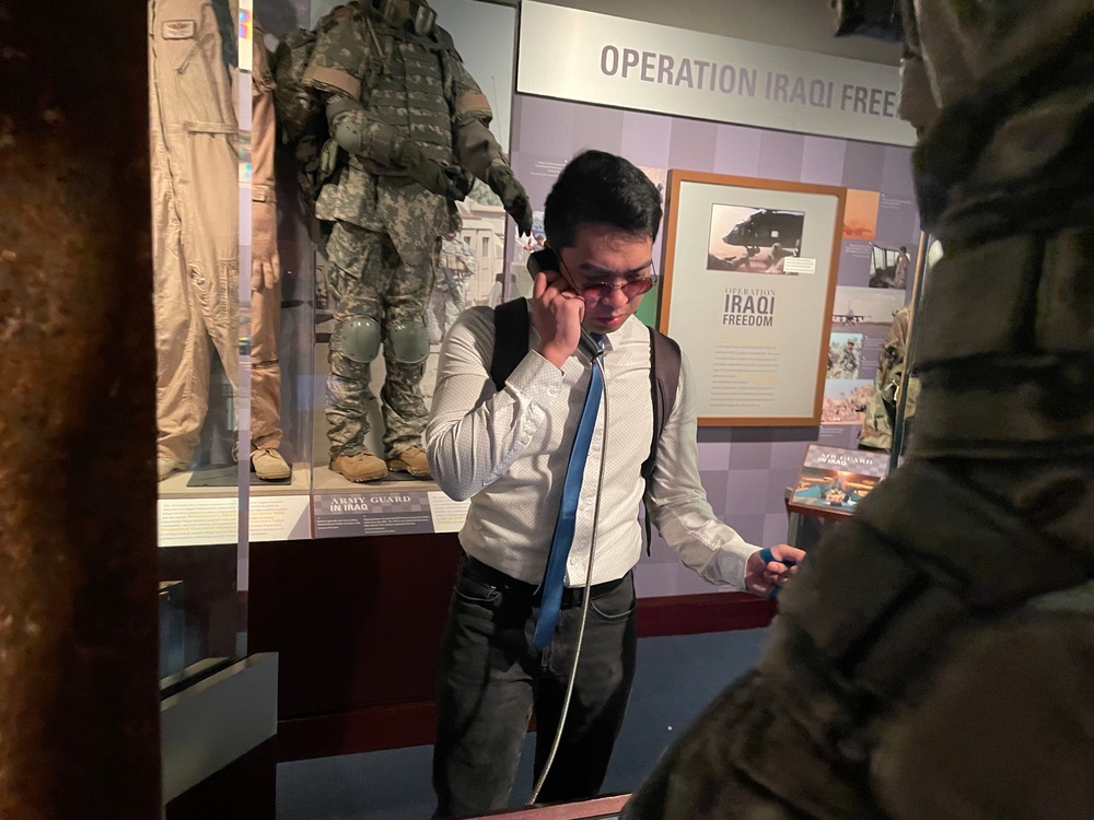 Joint Staff off-site tour of National Guard Memorial Museum