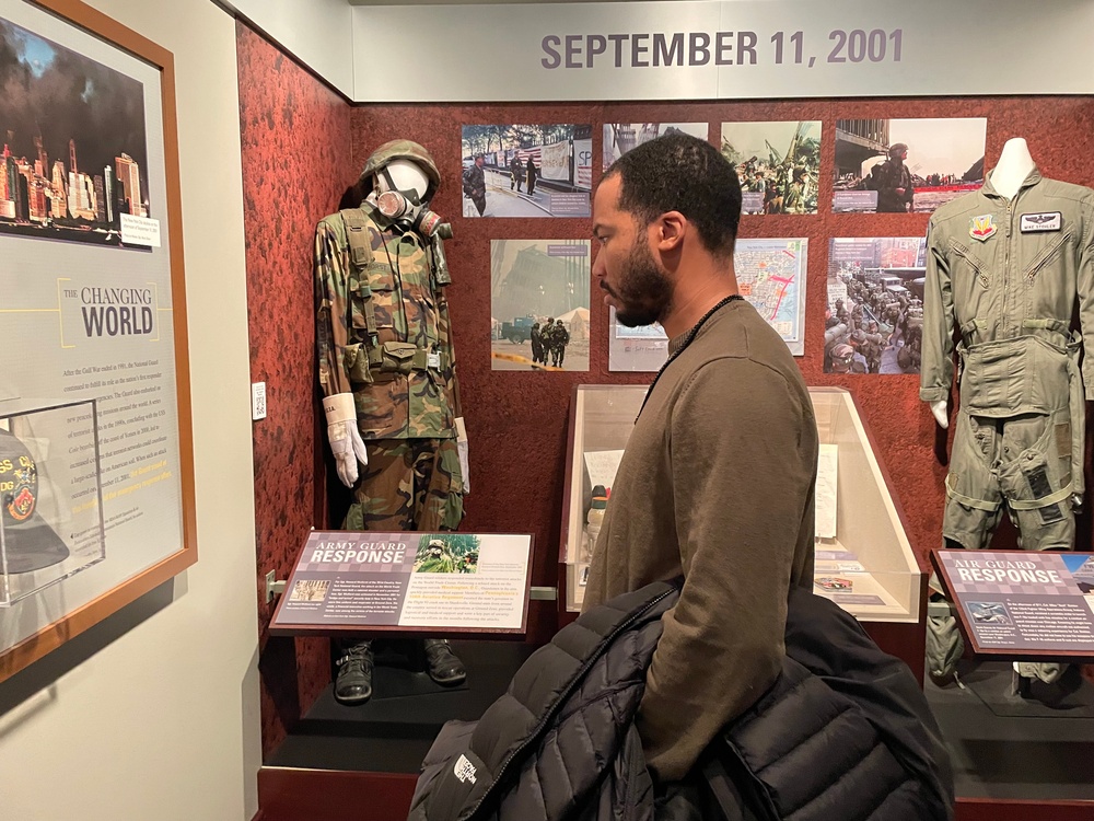 Joint Staff off-site tour of National Guard Memorial Museum