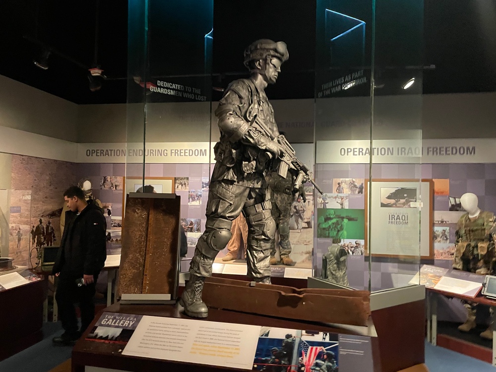 Joint Staff off-site tour of National Guard Memorial Museum