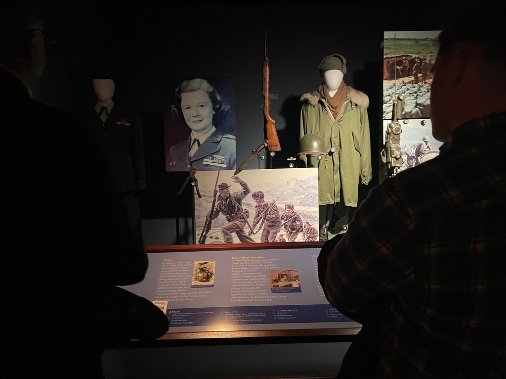 Joint Staff off-site tour of National Guard Museum